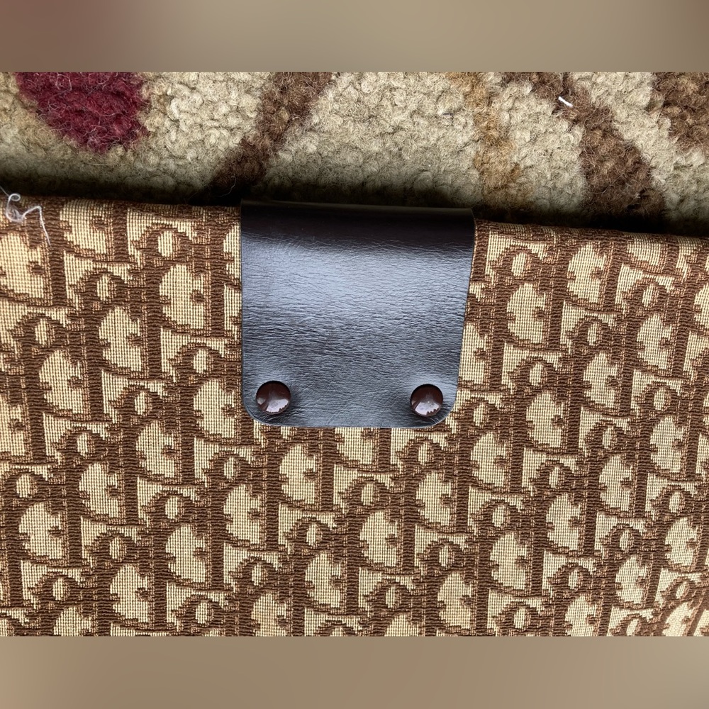 Christian Dior Monogram Trotter Canvas Clutch - Picture 3 of 11